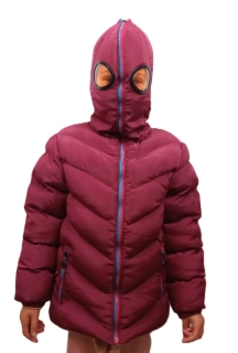 bunda zimní s kapucí
