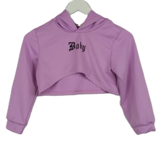 crop mikina
