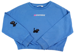 crop mikina